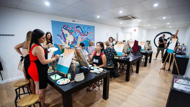 Pinot and Picasso opened their studio doors in Bundaberg in September 2021.