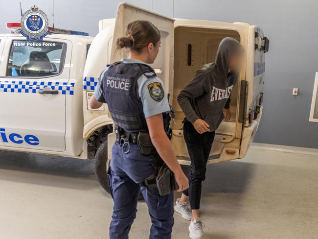 The arrests were made as part of a Joint Counter Terrorism Team (JCTT) Sydney investigation. Picture: NSW Police