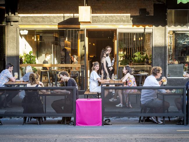 Generic pics of people dining out.  Melbourne cafe generic. Melbourne restaurant generic. BeerMash Smith Street. Picture: Jake Nowakowski