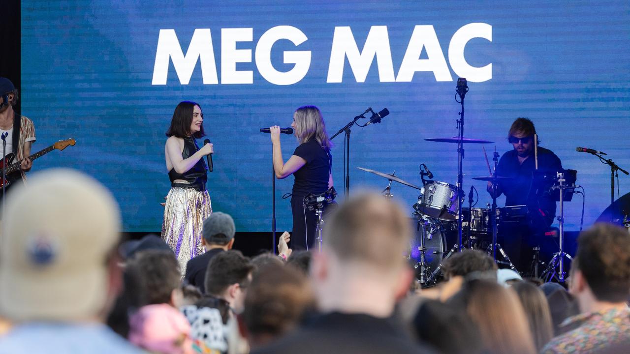 MEG MAC playing at the Bass in the Grass 2025. Picture: Pema Tamang Pakhrin