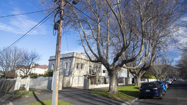 The Sandy Bay property. Picture: LUKE BOWDEN