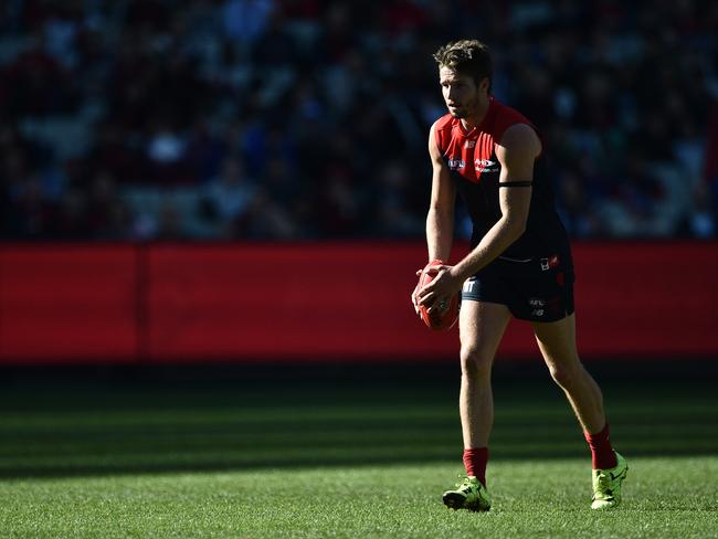 Jesse Hogan could miss Melbourne’s clash with Hawthorn next weekend