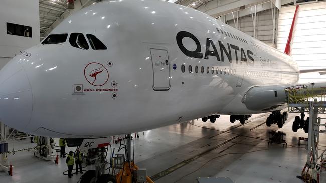 Qantas’s A380s are expected to remain in storage for several more years. Picture: Supplied