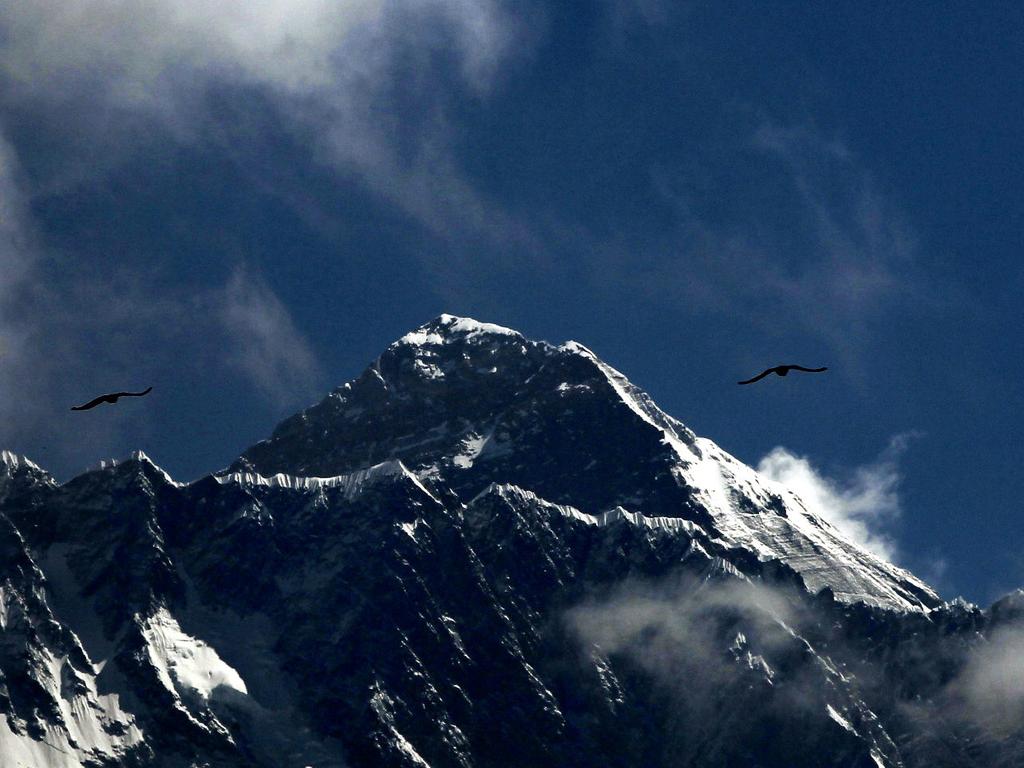 The body’s response to altitude sickness can happen within moments. Picture: AP Photo/Niranjan Shrestha