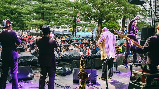 Blues on Broadbeach. Picture: Inca Holderness