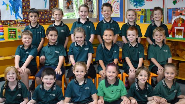 Dalby South State School, Class 1B 2022. Back row (L-R) Bronik Lengua, Eva Pharoah, Kealie Fox, Nate Miers, May Pharoah, Jacob Ott. Middle (L-R) Roly Turner, David Hearle, Layla Wadley, Harlei-John Murphy, Sebastian James, Hudson Van Klaveren-Scott. Front row (L-R) Abigayle Stephan, Beau Wilkinson, Zara Jordan, Iris Law-Briscoe, Elliot Troutman, Sierra Fea Picture: contributed.
