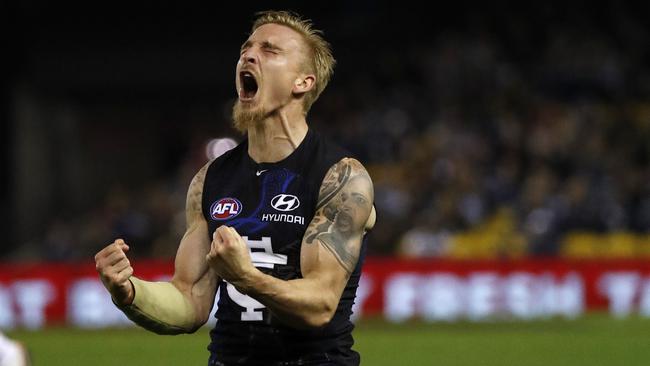 Carlton stunned Geelong in Round 10 to record a famous victory.