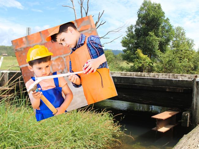 Coffs Harbour City Council needs you to help build some concrete bridges.