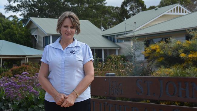 TOP JOB: St John's Lutheran School Principal Karyn Bjelke Petersen.