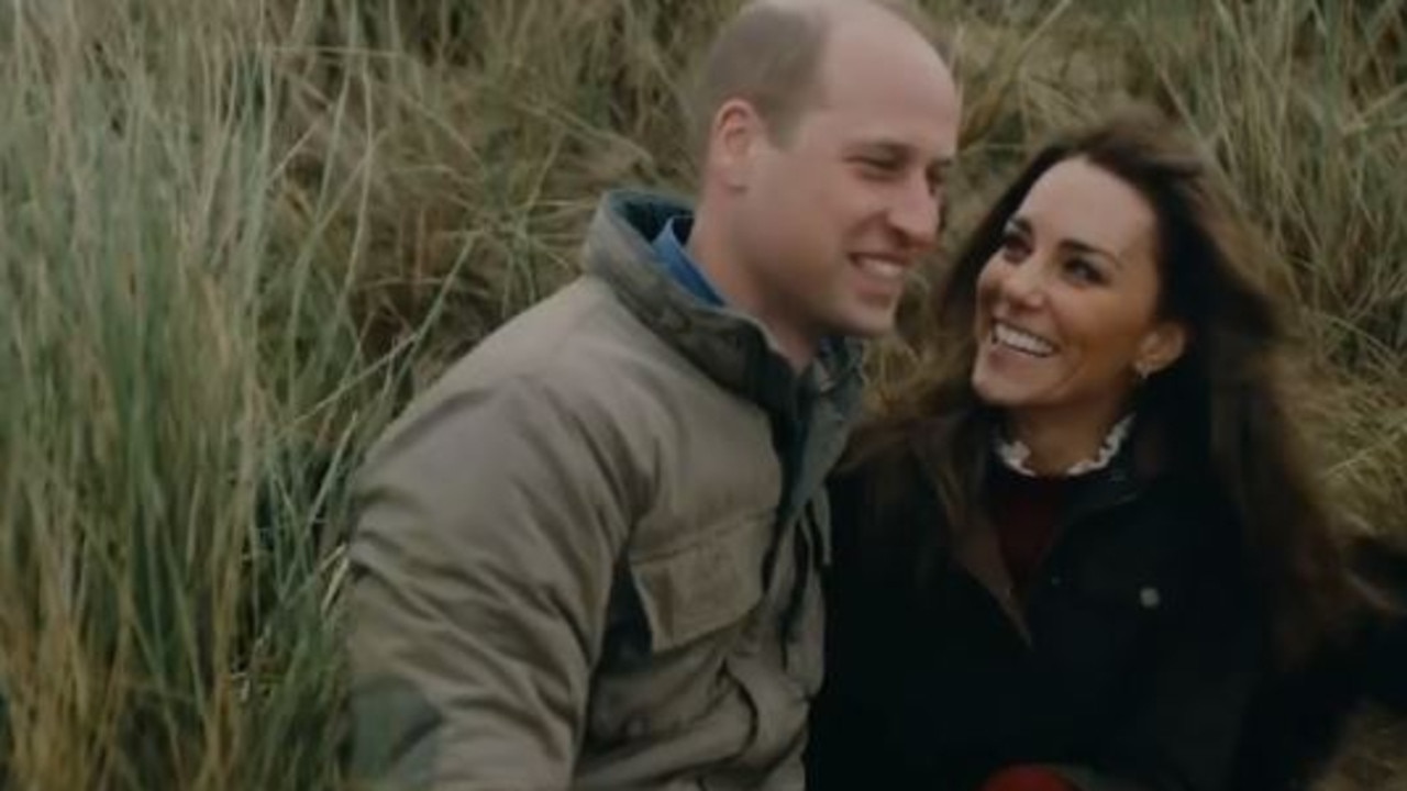 Prince William, Duke of Cambridge and Kate Middleton, Duchess of Cambridge, release a candid video of themselves with their children to mark their 10th anniversary. Picture: Instagram