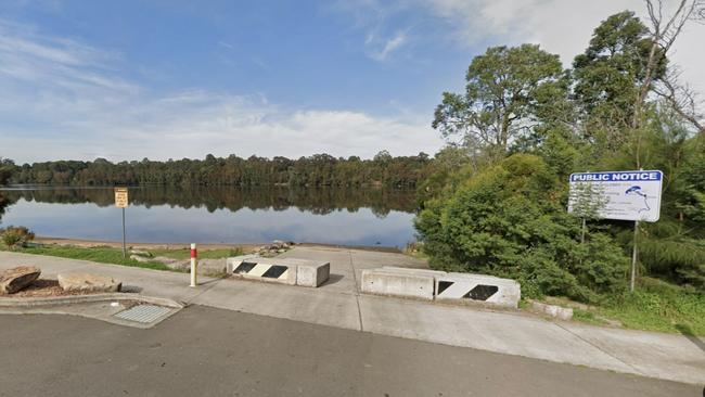 Emergency services were called to the public boat ramp on Saturday.