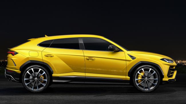 The Urus will eventually have hybrid and electric powertrains. Pic: Supplied.