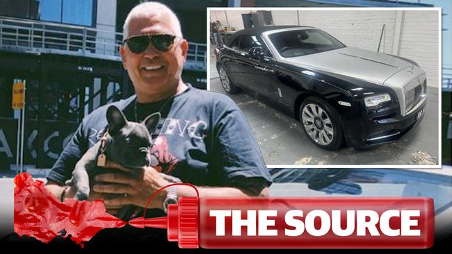 Mick Gatto loves his Rolls Royce Dawn even if people think he’s a show off.