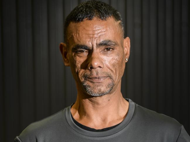 SEPTEMBER 17, 2024Michael, a homeless man who was living on the streets last year but is now off overseas to represent Australia in an international soccer competition for homeless people.Picture : RoyVPhotography.