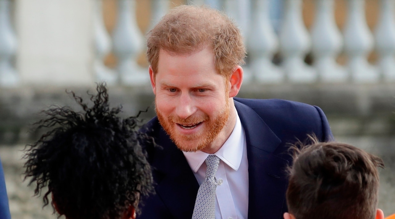 Prince Harry back at the palace for public engagement