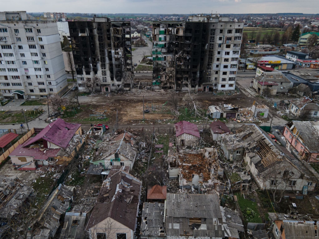 Ukraine will need ‘hundreds of billions’ to rebuild, according to Volodymyr Zelensky.