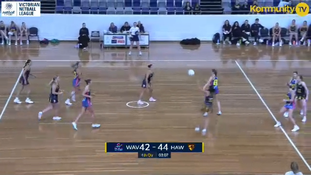 Replay: Peninsula Waves v Hawks Netball (23 and Under) - 2025 Victorian Netball League Round 7