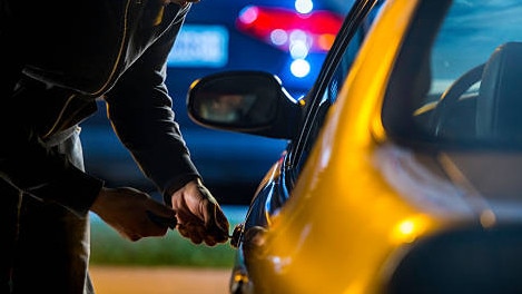 Three Grafton teenagers have been arrested after allegedly breaking into cars and stealing property in the early hours of the morning.