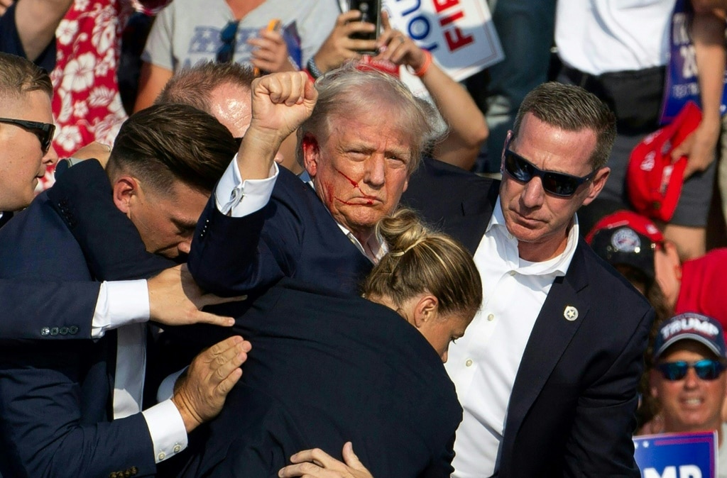 Donald Trump was defiant following the assassination attempt in July at a rally in Butler, Pennsylvania