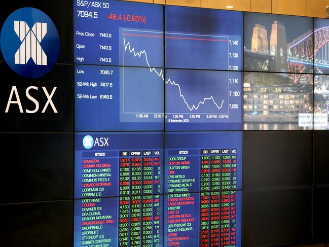 Plunge in Tech shares drags ASX down