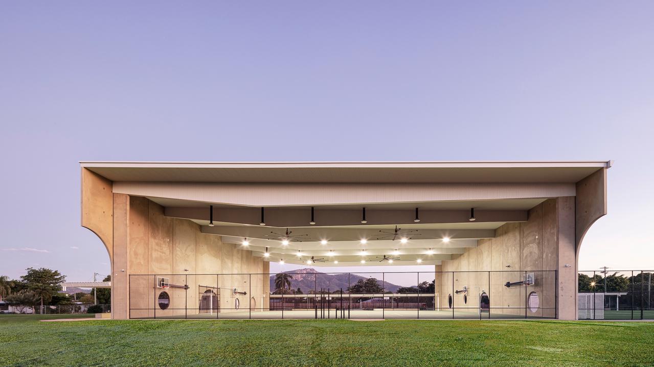The new sports precinct at The Cathedral School received a commendation in the educational architecture category.