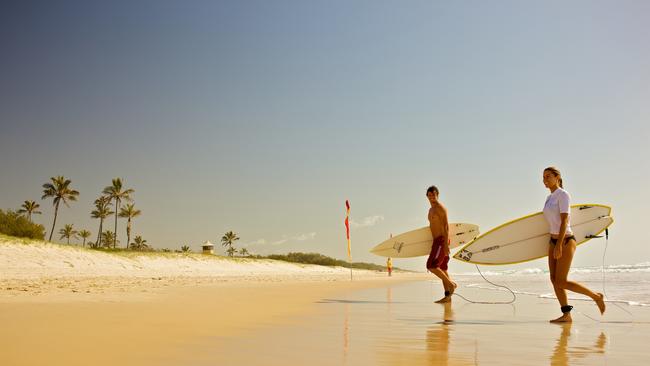 Main Beach was earlier this year unveiled as the face of the campaign.