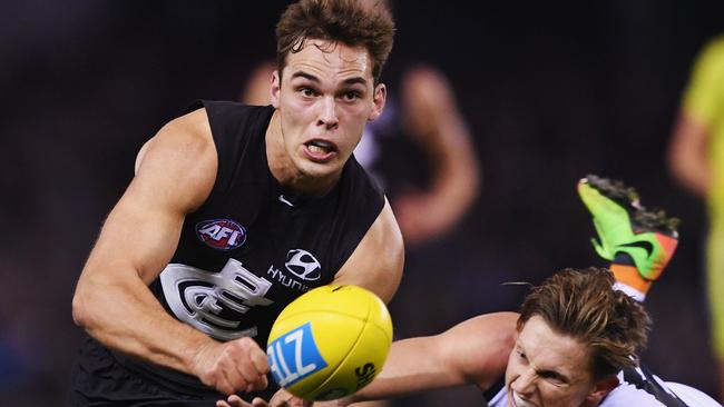 Carlton’s David Cuningham named Round 12 Rising Star nominee. Picture: Getty Images