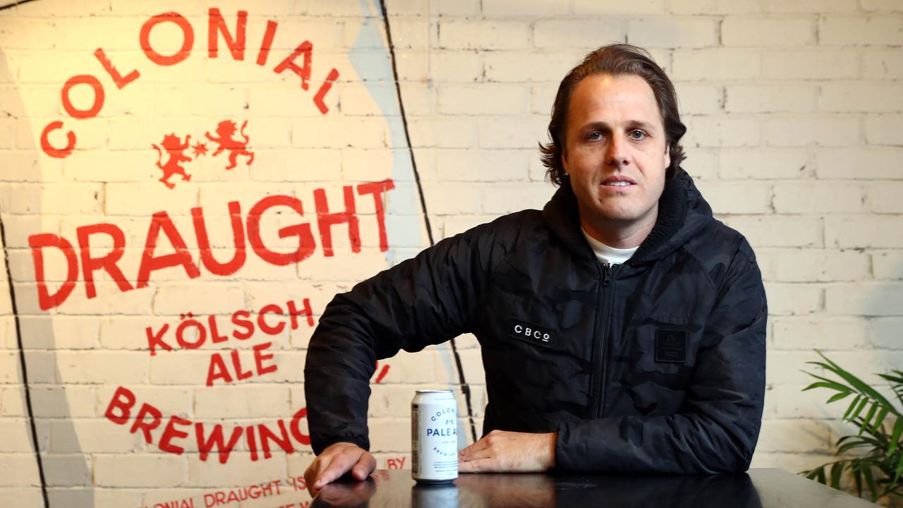 Lawrence Dowd is the managing director of Colonial Brewing Co. Photo: Aaron Francis/The Australian