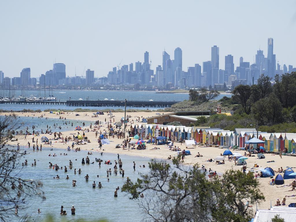 Melbourne is in for a scorcher. Picture: AAP Image/Ellen Smith