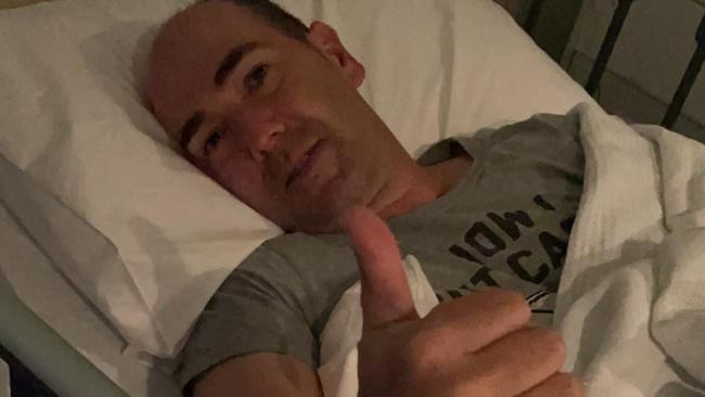 Jonathan Herrman was hospitalised after eating a small bite of one mushroom.