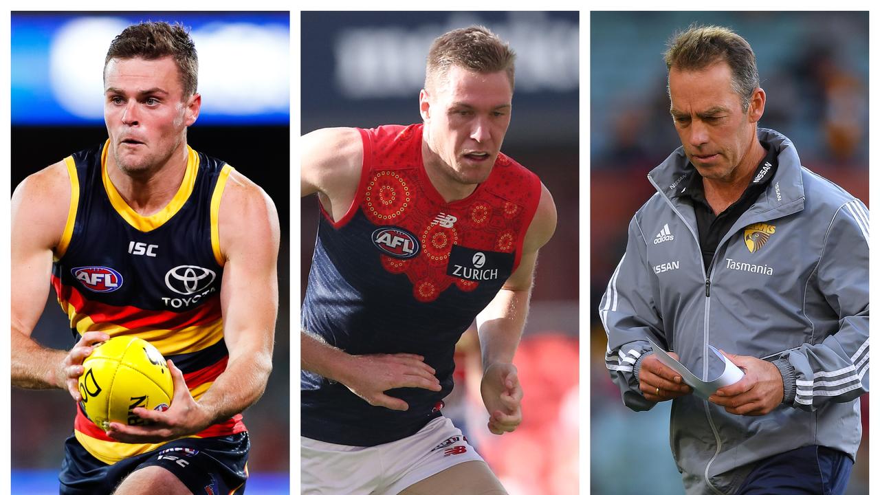 Trade Whispers: Brad Crouch, Tom McDonald and Alastair Clarkson.