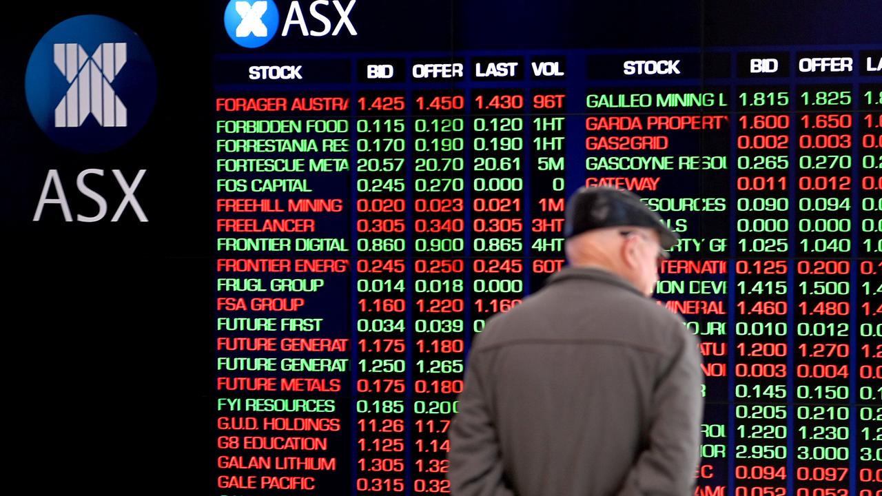 The benchmark ASX 200 closed slightly lower a day of cautious trading. Picture: NCA NewsWire / Jeremy Piper