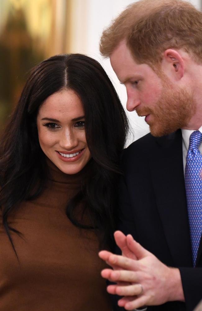 The Sussexes are moving full steam ahead on their path to emancipation from the royal family. Picture: Daniel Leal-Olivas/various sources/AFP.