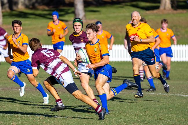 Xavier Howard runs the ball during the 2024 season. Picture credit: Denver Jensen.