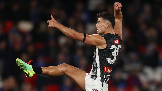 Collingwood look like finishing on top of the ladder. Picture: Michael Klein