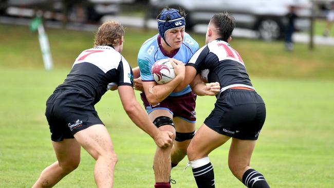 Norths player Sam Higgins Norths Vs Souths Colt 1 Saturday April 23, 2022. Picture, John Gass