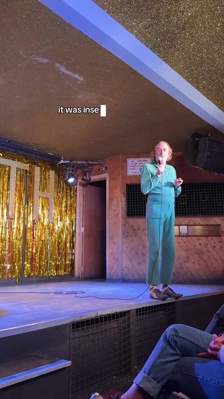 Australian disability campaigner heckles comedian on stage over 'insensitive' joke
