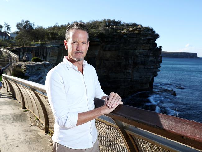 Author and paramedic Ben Gilmour at The Gap. Picture: Tim Hunter.