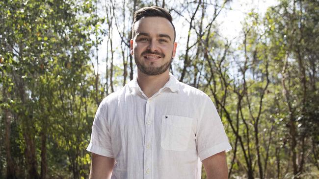 Sam King has been nominated for the Pride of Australia award after he saved a young woman’s life at a house party last October. Picture: AAP Image/Attila Csaszar