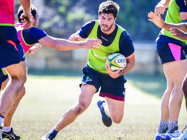 Liam Wright played 20 minutes in his Wallabies debut at Eden Park.