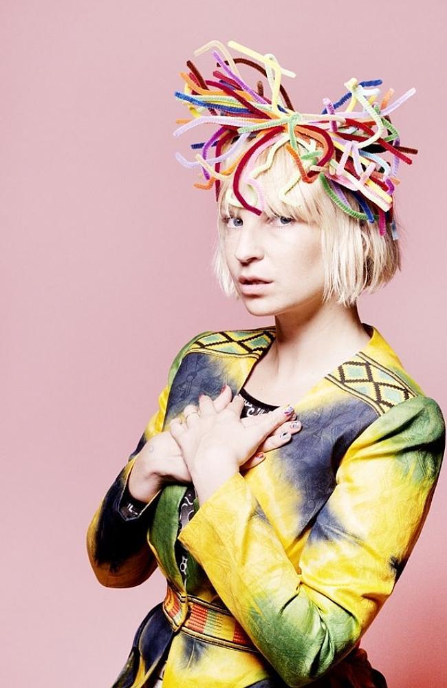 Australian singer Sia Furler.