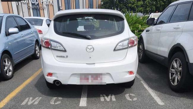 A submission to the Sh*t Parkers of Mackay Facebook group. Picture: Contributed