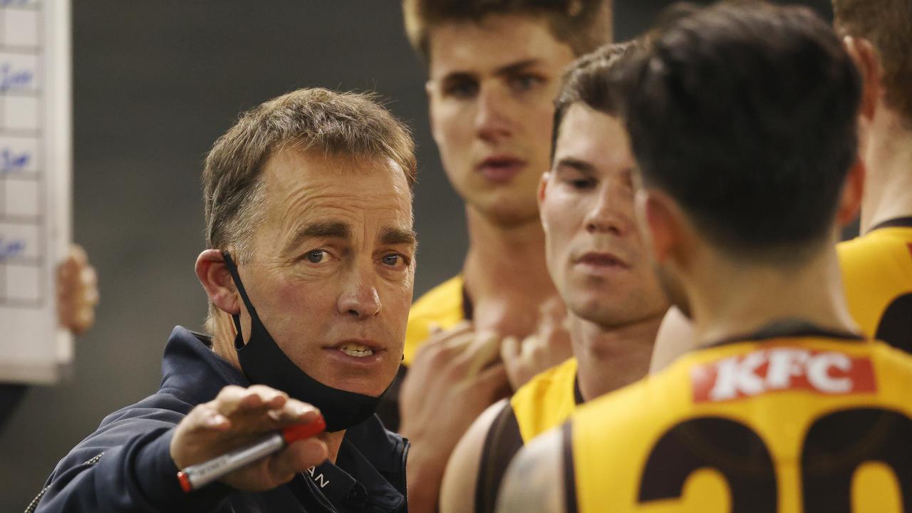 Alastair Clarkson’s manager spoke had an informal chat with Sonja Hood last week. Picture: AFL Photos/Getty Images