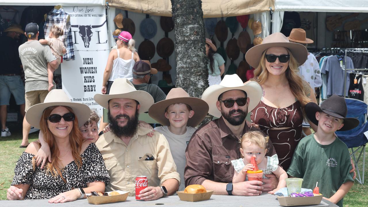 2024 Groundwater Country Music Festival has kicked off in Broadbeach. Families having fun. Picture Glenn Hampson