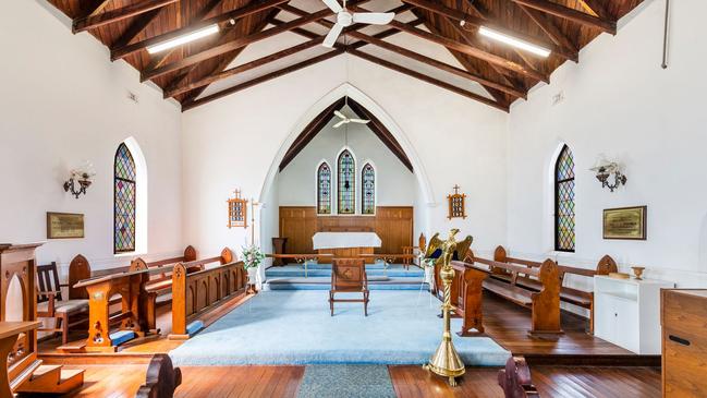 Church of the Holy Apostles at Copmanhurst is up for auction. Picture: Dougherty Property