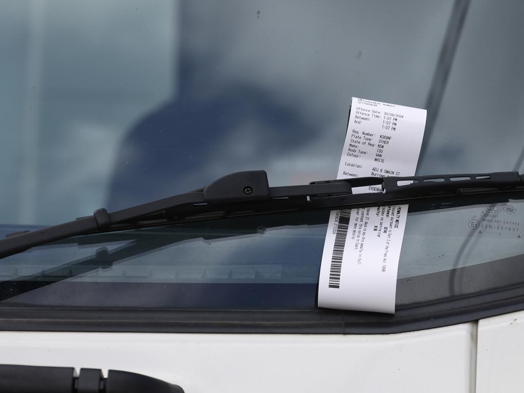 Finance Minister Courtney Houssos has told councils to go back to issuing paper parking fines. Picture: Jonathan Ng