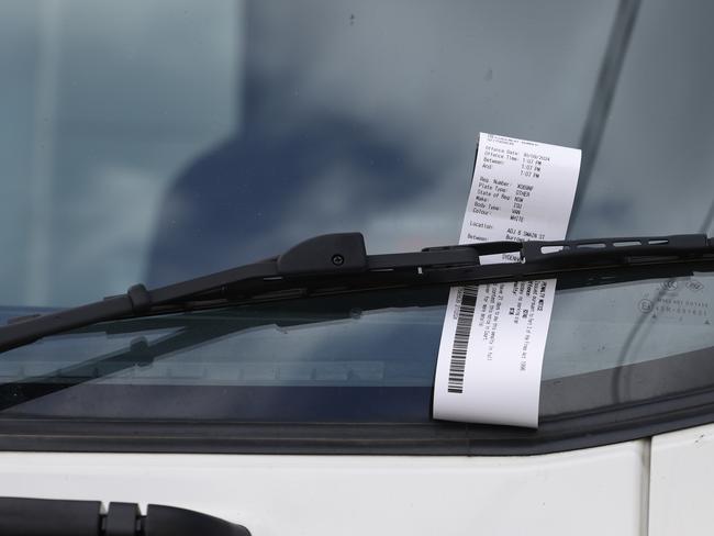Finance Minister Courtney Houssos has told councils to go back to issuing paper parking fines. Picture: Jonathan Ng