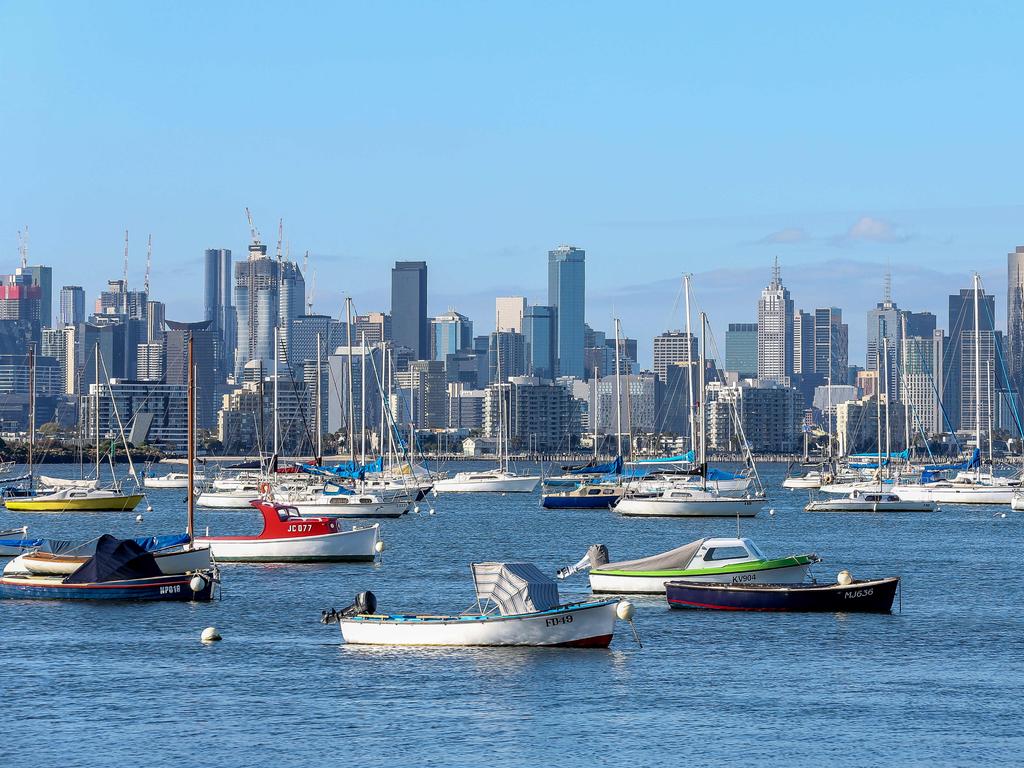 Victoria’s capital city, Melbourne. Picture: Tim Carrafa