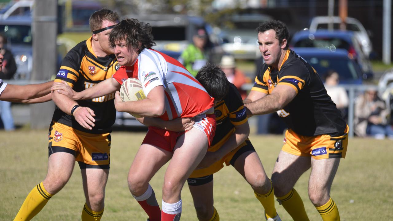 The Tenterfield Tigers have been forced to play in the Queensland comp to get a game. Picture: Gerard Walsh/Warwick Daily News