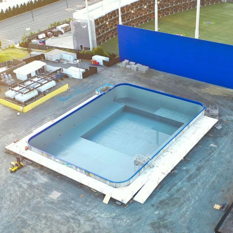 The main tank at Village Roadshow Studios. Picture: Supplied